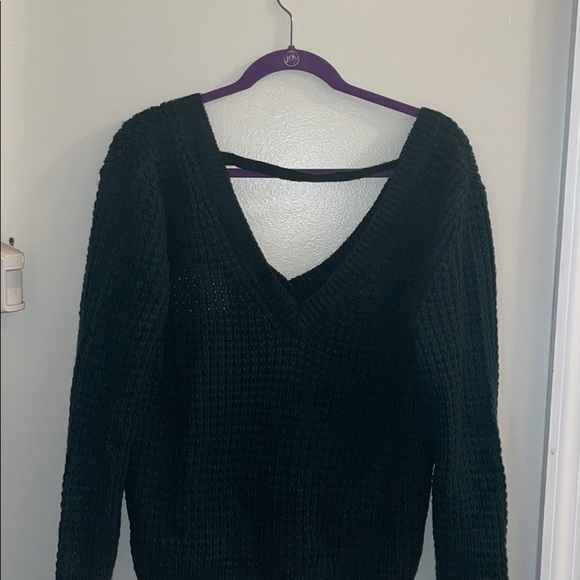 Hunter Green Forever 21 Sweater - Picture 2 of 3